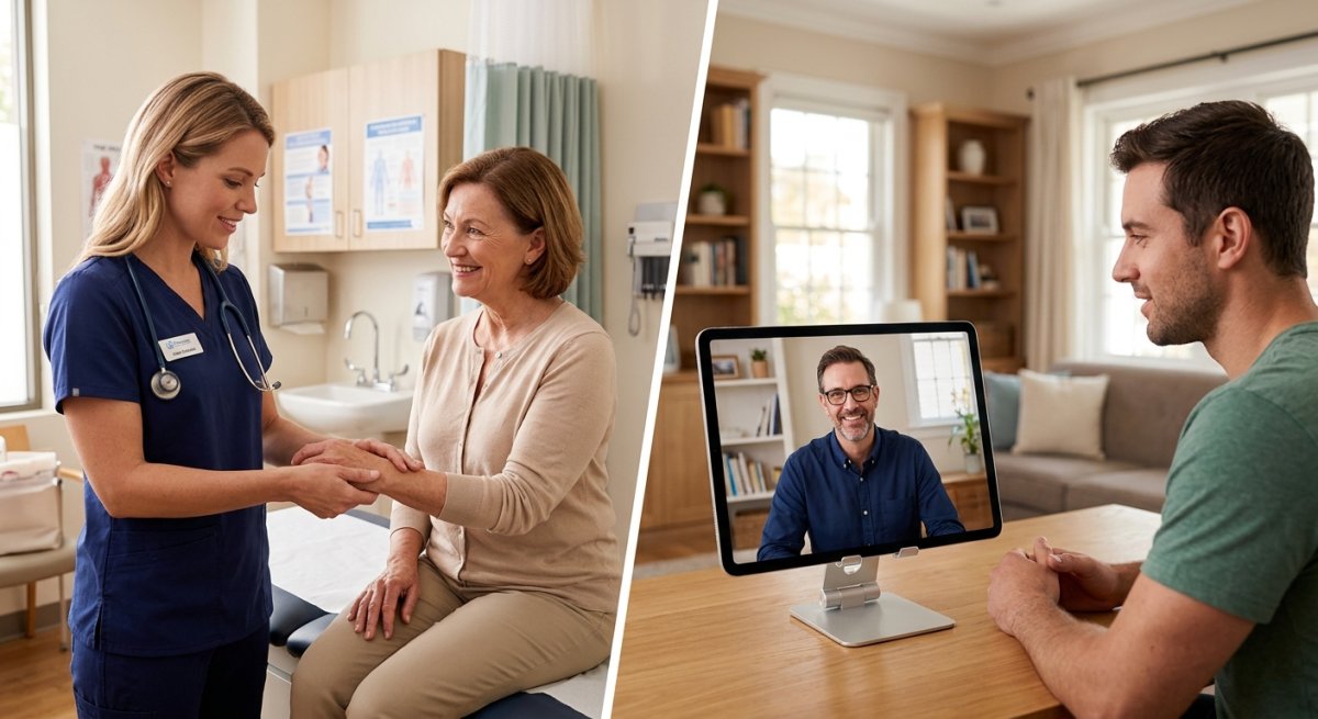 In-Person vs Telehealth Physical Therapy: Which Is Best for Your Injury?